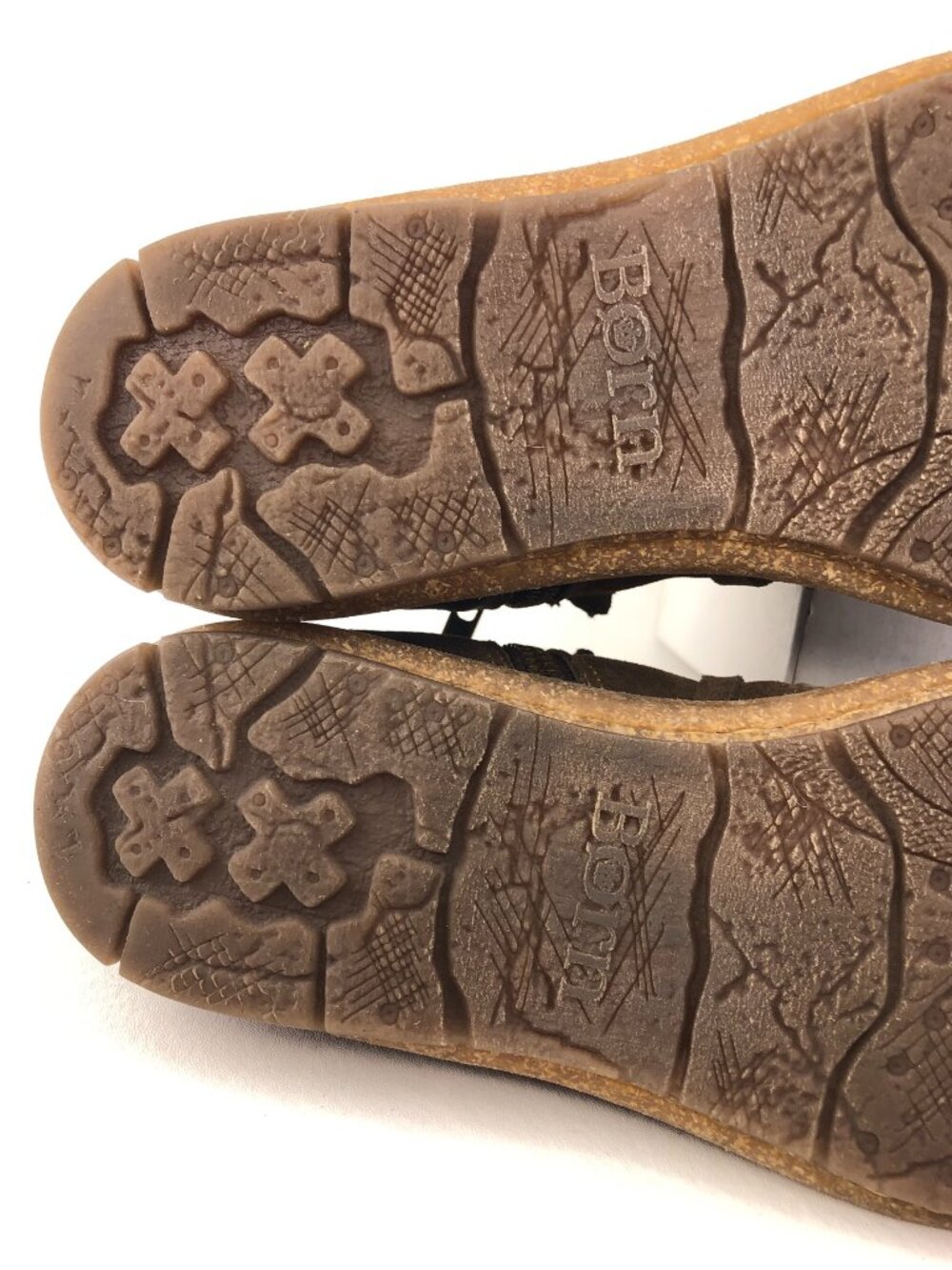 Born Tarkiln Brown Distressed Suede Ankle Boots 8.5 - Picture 10 of 12